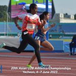 Day 3 – 20th Asian U20 Athletics Championships 2023, Yecheon, Korea — Photo 11