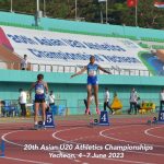Day 3 – 20th Asian U20 Athletics Championships 2023, Yecheon, Korea — Photo 14