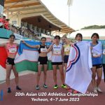 Day 3 – 20th Asian U20 Athletics Championships 2023, Yecheon, Korea — Photo 19