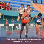 Day 3 – 20th Asian U20 Athletics Championships 2023, Yecheon, Korea — Photo 24