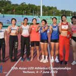 Day 3 – 20th Asian U20 Athletics Championships 2023, Yecheon, Korea — Photo 26