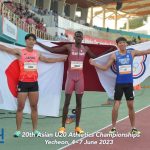 Day 3 – 20th Asian U20 Athletics Championships 2023, Yecheon, Korea — Photo 41