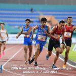 Day 4 – 20th Asian U20 Athletics Championships 2023, Yecheon, Korea — Photo 105