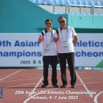 Day 2 – 20th Asian U20 Athletics Championships 2023, Yecheon, Korea — Photo 17
