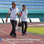 Day 2 – 20th Asian U20 Athletics Championships 2023, Yecheon, Korea — Photo 18