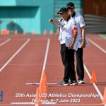 Day 2 – 20th Asian U20 Athletics Championships 2023, Yecheon, Korea — Photo 24