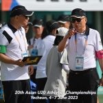 Day 2 – 20th Asian U20 Athletics Championships 2023, Yecheon, Korea — Photo 33