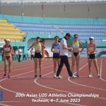 Day 2 – 20th Asian U20 Athletics Championships 2023, Yecheon, Korea — Photo 38