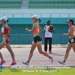 Day 2 – 20th Asian U20 Athletics Championships 2023, Yecheon, Korea — Photo 46
