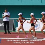 Day 2 – 20th Asian U20 Athletics Championships 2023, Yecheon, Korea — Photo 47