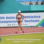 Day 2 – 20th Asian U20 Athletics Championships 2023, Yecheon, Korea — Photo 58