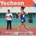 Day 2 – 20th Asian U20 Athletics Championships 2023, Yecheon, Korea — Photo 62