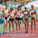 Day 2 – 20th Asian U20 Athletics Championships 2023, Yecheon, Korea — Photo 68