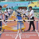 Day 2 – 20th Asian U20 Athletics Championships 2023, Yecheon, Korea — Photo 76