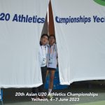 Day 2 – 20th Asian U20 Athletics Championships 2023, Yecheon, Korea — Photo 77