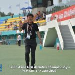 Day 2 – 20th Asian U20 Athletics Championships 2023, Yecheon, Korea — Photo 78