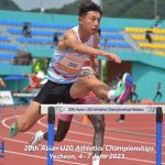 Day 2 – 20th Asian U20 Athletics Championships 2023, Yecheon, Korea — Photo 86