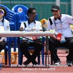 Day 2 – 20th Asian U20 Athletics Championships 2023, Yecheon, Korea — Photo 105