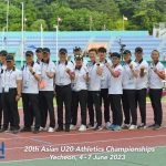 Day 2 – 20th Asian U20 Athletics Championships 2023, Yecheon, Korea — Photo 110