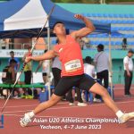 Day 2 – 20th Asian U20 Athletics Championships 2023, Yecheon, Korea — Photo 116
