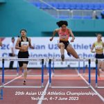Day 2 – 20th Asian U20 Athletics Championships 2023, Yecheon, Korea — Photo 124