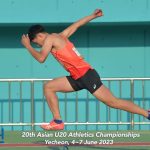Day 2 – 20th Asian U20 Athletics Championships 2023, Yecheon, Korea — Photo 128