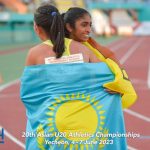 Day 2 – 20th Asian U20 Athletics Championships 2023, Yecheon, Korea — Photo 131