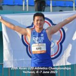 Day 2 – 20th Asian U20 Athletics Championships 2023, Yecheon, Korea — Photo 134
