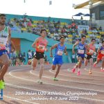 Day 2 – 20th Asian U20 Athletics Championships 2023, Yecheon, Korea — Photo 136