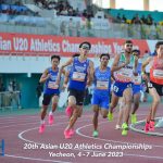 Day 2 – 20th Asian U20 Athletics Championships 2023, Yecheon, Korea — Photo 137