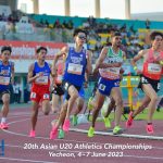 Day 2 – 20th Asian U20 Athletics Championships 2023, Yecheon, Korea — Photo 138