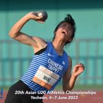 Day 2 – 20th Asian U20 Athletics Championships 2023, Yecheon, Korea — Photo 143