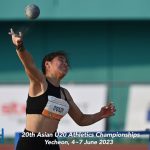Day 2 – 20th Asian U20 Athletics Championships 2023, Yecheon, Korea — Photo 144