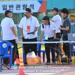 Day 2 – 20th Asian U20 Athletics Championships 2023, Yecheon, Korea — Photo 146