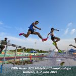 Day 2 – 20th Asian U20 Athletics Championships 2023, Yecheon, Korea — Photo 149