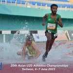 Day 2 – 20th Asian U20 Athletics Championships 2023, Yecheon, Korea — Photo 151