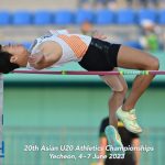 Day 2 – 20th Asian U20 Athletics Championships 2023, Yecheon, Korea — Photo 155
