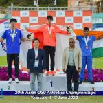 Day 2 – 20th Asian U20 Athletics Championships 2023, Yecheon, Korea — Photo 164