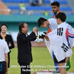 Day 2 – 20th Asian U20 Athletics Championships 2023, Yecheon, Korea — Photo 166