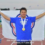Day 2 – 20th Asian U20 Athletics Championships 2023, Yecheon, Korea — Photo 169