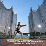 Day 2 – 20th Asian U20 Athletics Championships 2023, Yecheon, Korea — Photo 180