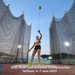 Day 2 – 20th Asian U20 Athletics Championships 2023, Yecheon, Korea — Photo 181