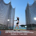 Day 2 – 20th Asian U20 Athletics Championships 2023, Yecheon, Korea — Photo 183