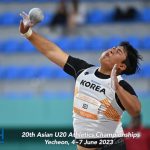 Day 2 – 20th Asian U20 Athletics Championships 2023, Yecheon, Korea — Photo 184