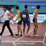 Day 2 – 20th Asian U20 Athletics Championships 2023, Yecheon, Korea — Photo 188