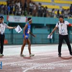 Day 2 – 20th Asian U20 Athletics Championships 2023, Yecheon, Korea — Photo 190