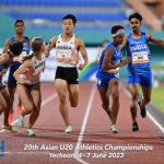 Day 2 – 20th Asian U20 Athletics Championships 2023, Yecheon, Korea — Photo 192