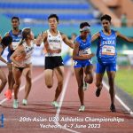 Day 2 – 20th Asian U20 Athletics Championships 2023, Yecheon, Korea — Photo 193