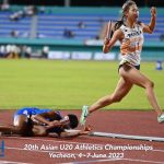 Day 2 – 20th Asian U20 Athletics Championships 2023, Yecheon, Korea — Photo 196