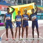 Day 2 – 20th Asian U20 Athletics Championships 2023, Yecheon, Korea — Photo 197